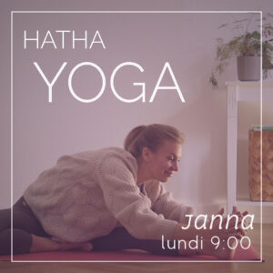 Cours de Hatha yoga à strasbourg avec Janna, le mercredi à 19h