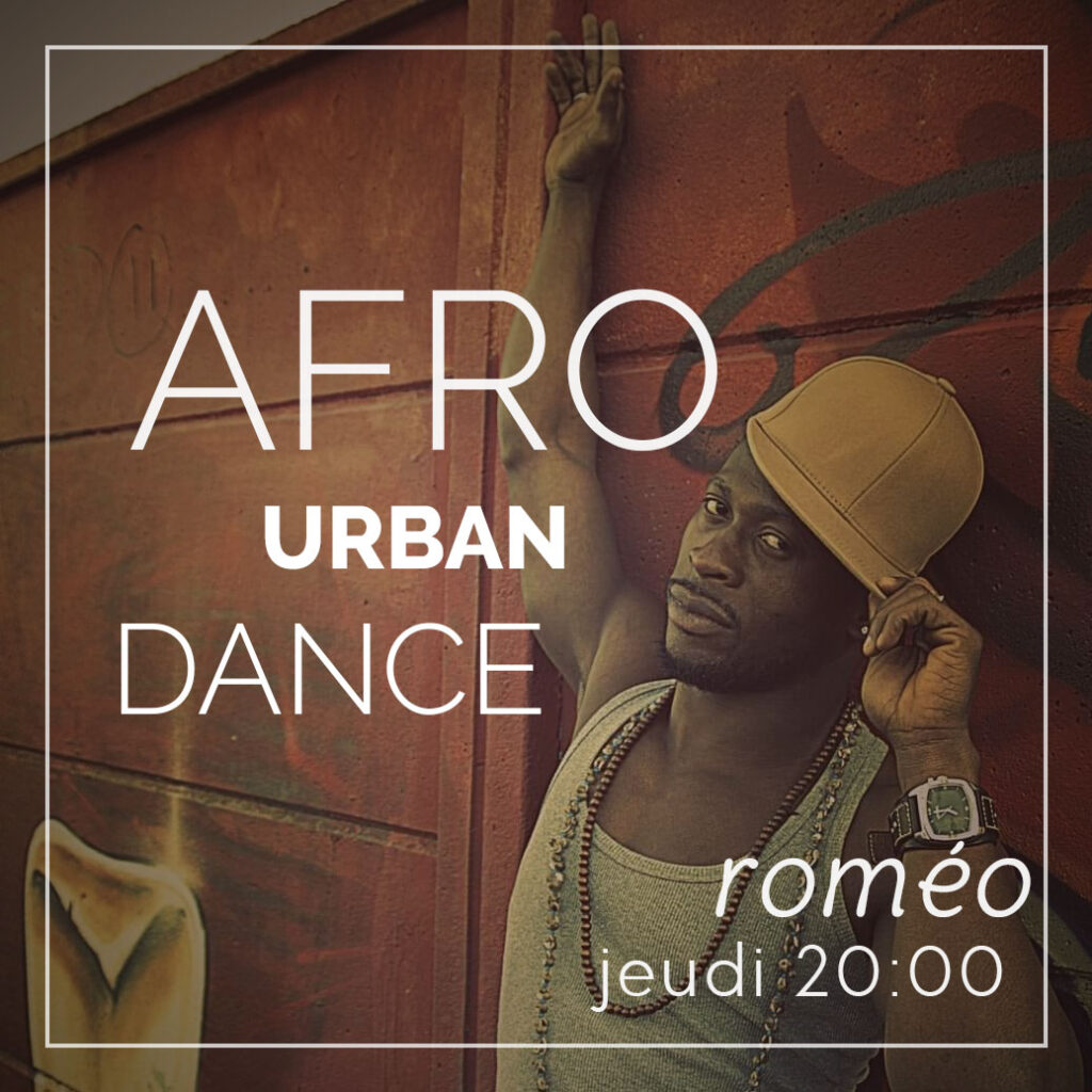 cours de afro urban dance à strasbourg avec Roméo, le jeudi à 20h