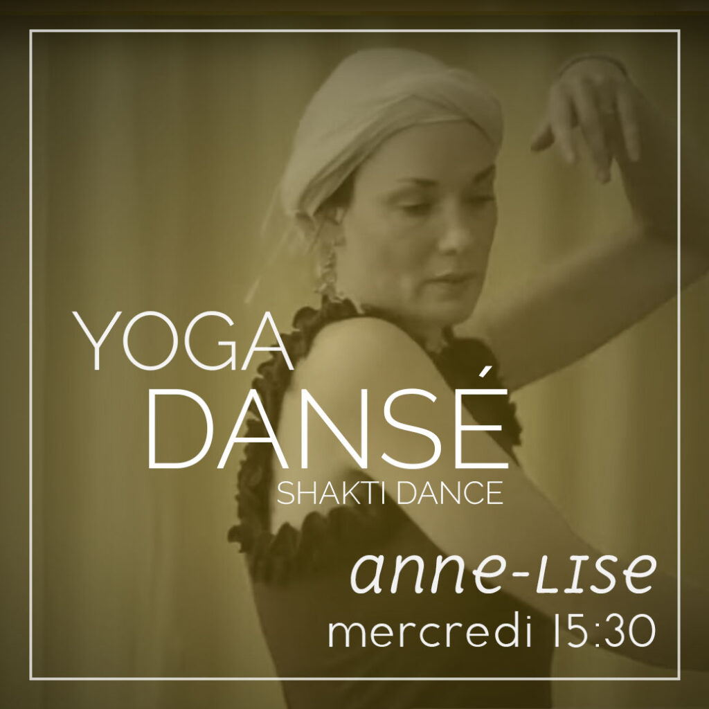 cours de shakti dance le mercredi à 15h30 avec anne-lise