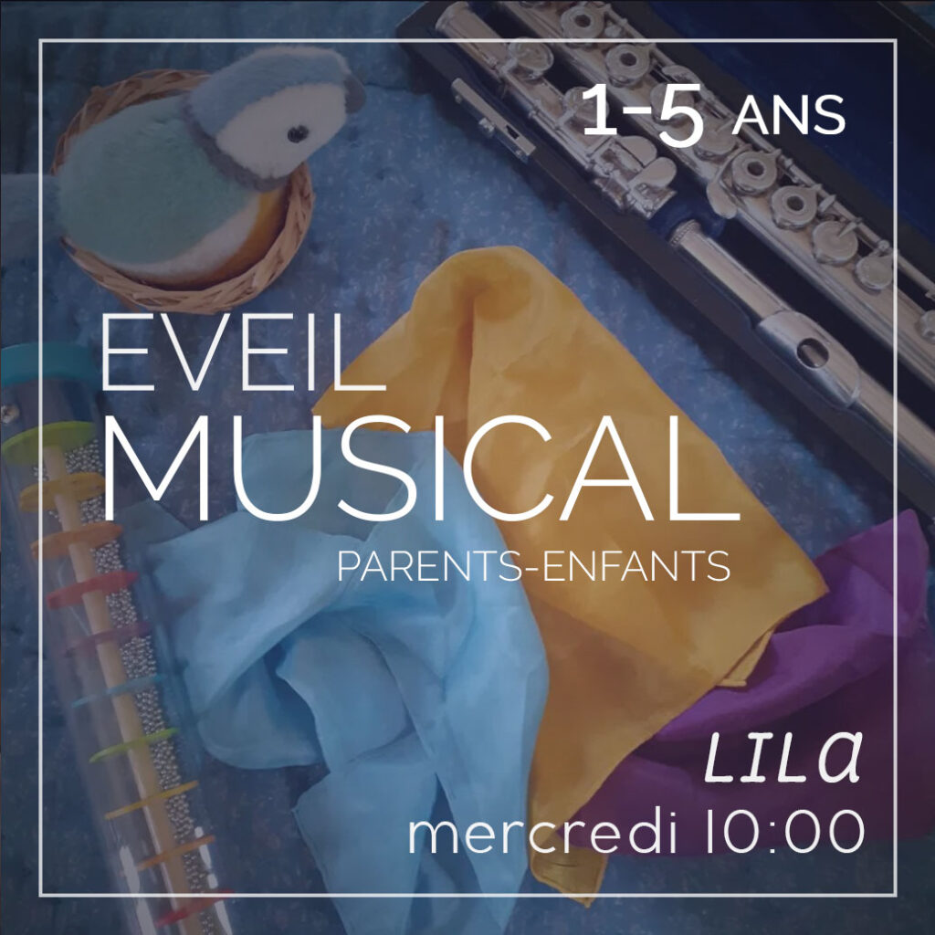 éveil musical pour les tout petits, à strasbourg, enfants de 1 à 5 ans