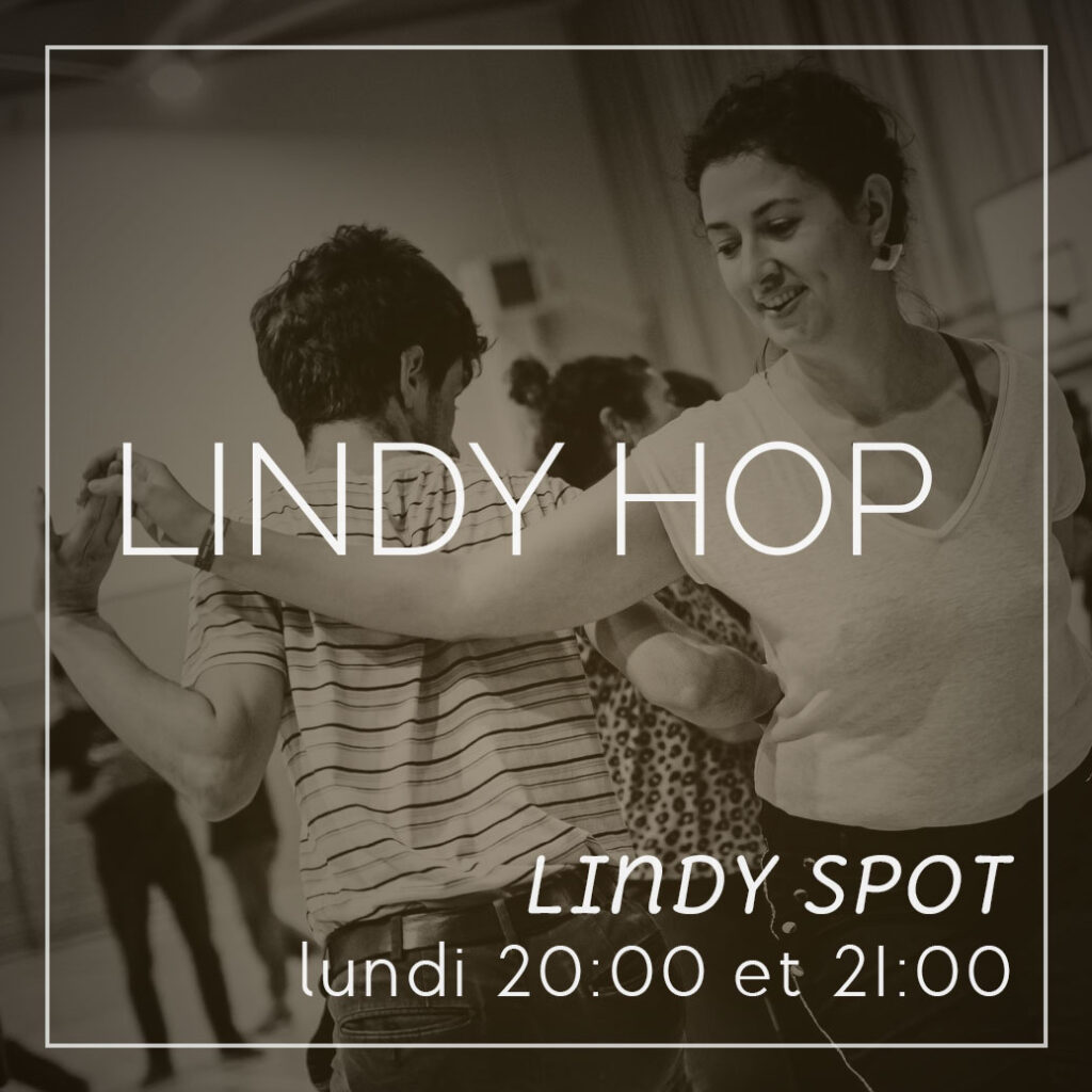 Cours de lindy hop à Strasbourg avec Lindy Spot, le lundi à 20h et 21h