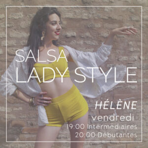 cours de salsa lady style à strasbourg avec Hélène, le vendredi soir
