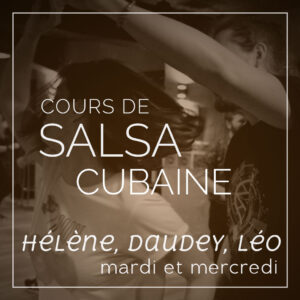 cours de salsa cubaine à strasbourg, mardi et mercredi