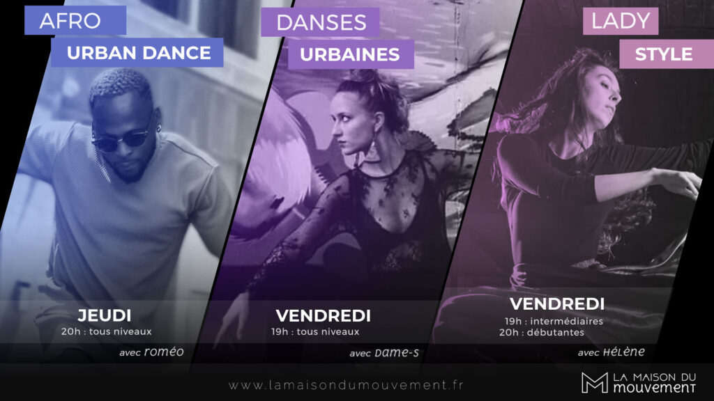 cours de danses solo, hip hop, lockinging, wacking, afro, lady style