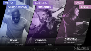 cours de danses solo, hip hop, lockinging, wacking, afro, lady style